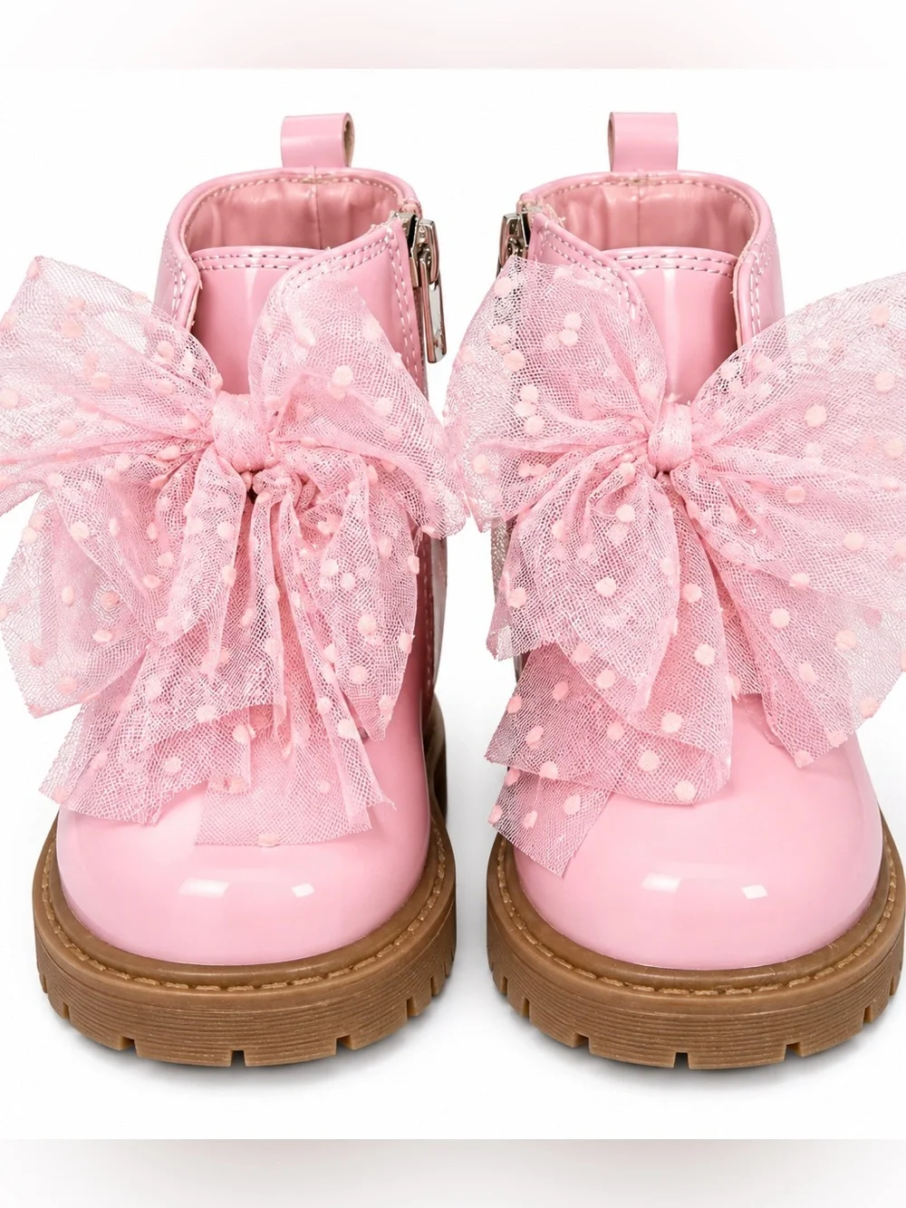 Toddler and Little Girls' Daria Double Bow Boots Size 5